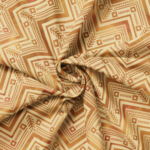 Twilight Pack Collection-Forest Geo Chevron- Tan-100% Cotton-16250103-01
