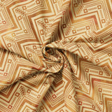 Twilight Pack Collection-Forest Geo Chevron- Tan-100% Cotton-16250103-01
