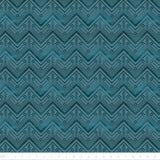 Twilight Pack Collection-Forest Geo Chevron-Blue-100% Cotton-16250103-03