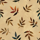 Twilight Pack Collection-Autumn Foliage- Tan-100% Cotton-16250104-01