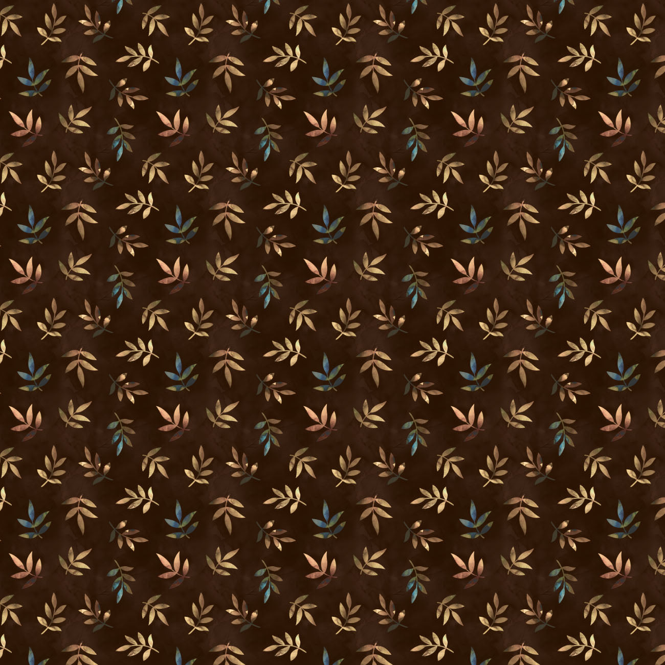 Twilight Pack Collection-Autumn Foliage-Brown-100% Cotton-16250104-02