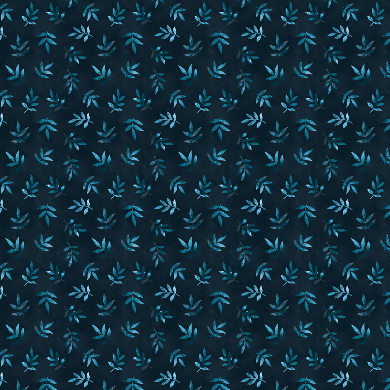 Twilight Pack Collection-Autumn Foliage-Blue-100% Cotton-16250104-03