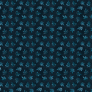 Twilight Pack Collection-Autumn Foliage-Blue-100% Cotton-16250104-03