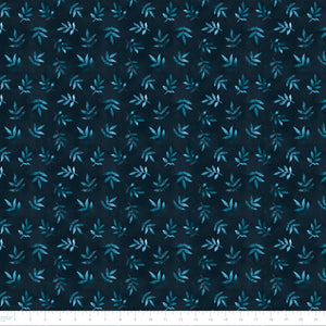 Twilight Pack Collection-Autumn Foliage-Blue-100% Cotton-16250104-03