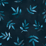 Twilight Pack Collection-Autumn Foliage-Blue-100% Cotton-16250104-03
