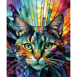 Kaleidoscope Collection-Kaleidoscope Cat Panel-16250203P-01