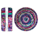 Collection Paon dans le Jardin Précoupé Languettes 2 1/2" (40 pièces)-Multi-Strips-16250303STR