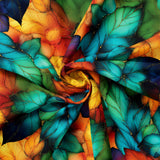 Eagle's Lookout Collection-Mountain Leaves-Multi-100% Cotton-16260102-01