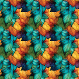 Eagle's Lookout Collection-Mountain Leaves-Multi-100% Cotton-16260102-01