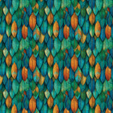 Eagle's Lookout Collection-Eagle Feathers-Multi-100% Cotton-16260103-01