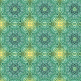 Collection Le Belvédère de l'Aigle-Mandala de Feuilles-Multi-100% Coton-16260105-01
