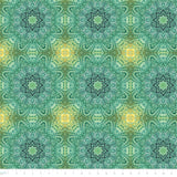 Collection Le Belvédère de l'Aigle-Mandala de Feuilles-Multi-100% Coton-16260105-01