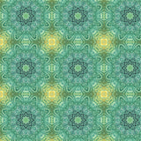 Collection Le Belvédère de l'Aigle-Mandala de Feuilles-Multi-100% Coton-16260105-01