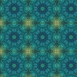 Eagle's Lookout Collection-Leafy Mandala-Turquoise-100% Cotton-16260105-02