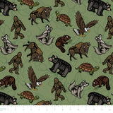 Justine Proulx SS26 Collection-Seven Sacred Teachings-Sage-Quilting Cotton-17260102-02