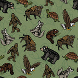 Justine Proulx SS26 Collection-Seven Sacred Teachings-Sage-Quilting Cotton-17260102-02