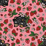 Justine Proulx SS26 Collection-Bears and Strawberries-Pink-Quilting Cotton-17260103-01