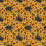 Justine Proulx SS26 Collection-Bears and Strawberries-Yellow-Quilting Cotton-17260103-02