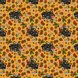 Justine Proulx SS26 Collection-Bears and Strawberries-Yellow-Quilting Cotton-17260103-02