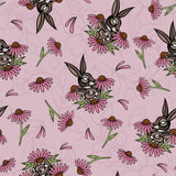 Collection Justine Proulx SS26-Lièvres et Fleurs-Rose Pâle-17260105-02