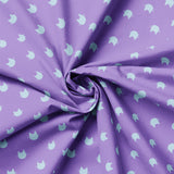 Litter-ary Cats Collection-Kitty Dots-Purple-Quilting Fabrics-21170105-05