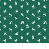 Hudson - Moose - Printed Flannel by CDS