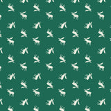 Hudson - Moose - Printed Flannel by CDS