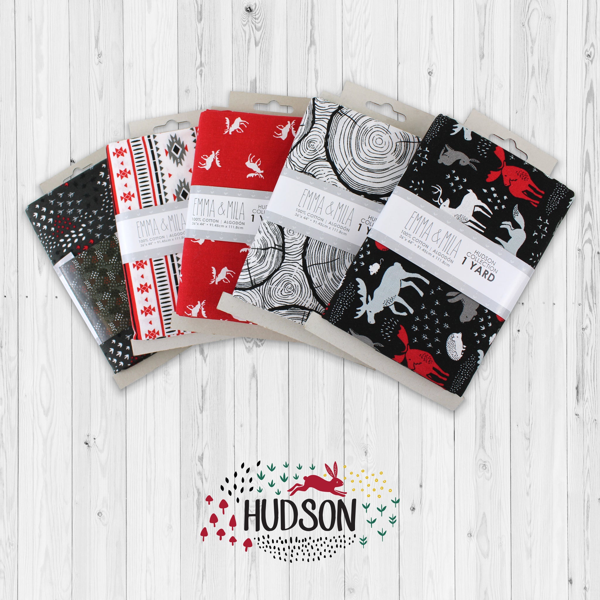 Hudson Collection - 5PC YARD CUT BUNDLE