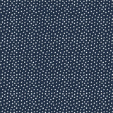 Printed  Print Indigo Star Fabric - 65 %Poly  35%Cotton