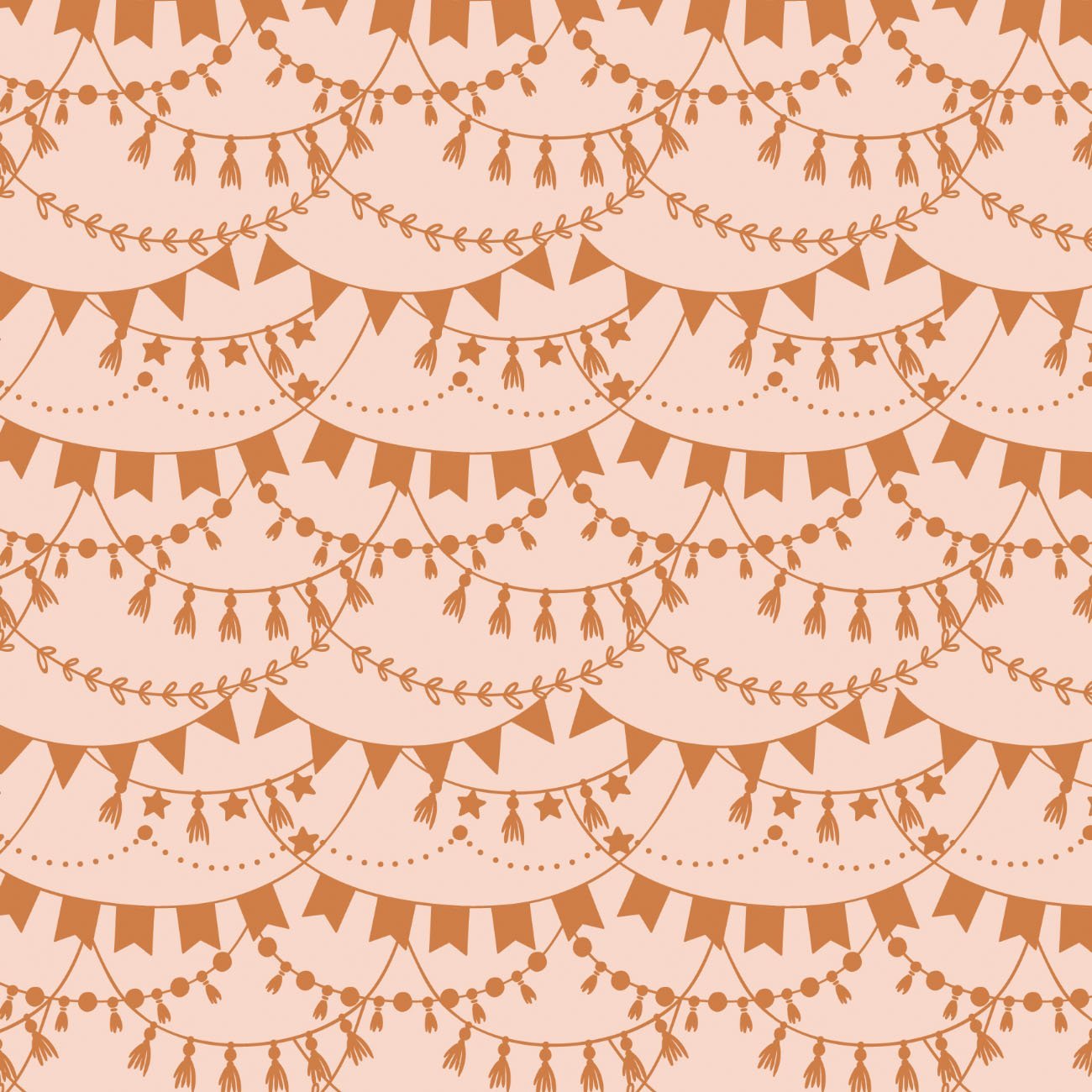 Elizabeth Silver's I Love PSL Collection - Autumn Treats - Cotton - White