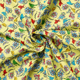 Summertime Sketches Collection-Conservatory-100% Cotton-Light Yellow