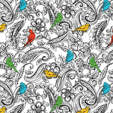 Summertime Sketches Collection-Paisley with a Pop-100% Cotton-White