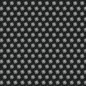 Summertime Sketches Collection-Mandalas-100% Cotton-Black