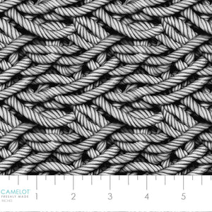 Flying Horse Stables Collection-Leads-100% Cotton-Grey