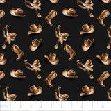 Flying Horse Stables Collection-Necessities-100% Cotton-Black