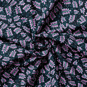 Fox Grove Collection-Dancing Ferns-100% Cotton-Blue