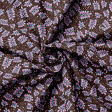 Fox Grove Collection-Dancing Ferns-100% Cotton-Brown