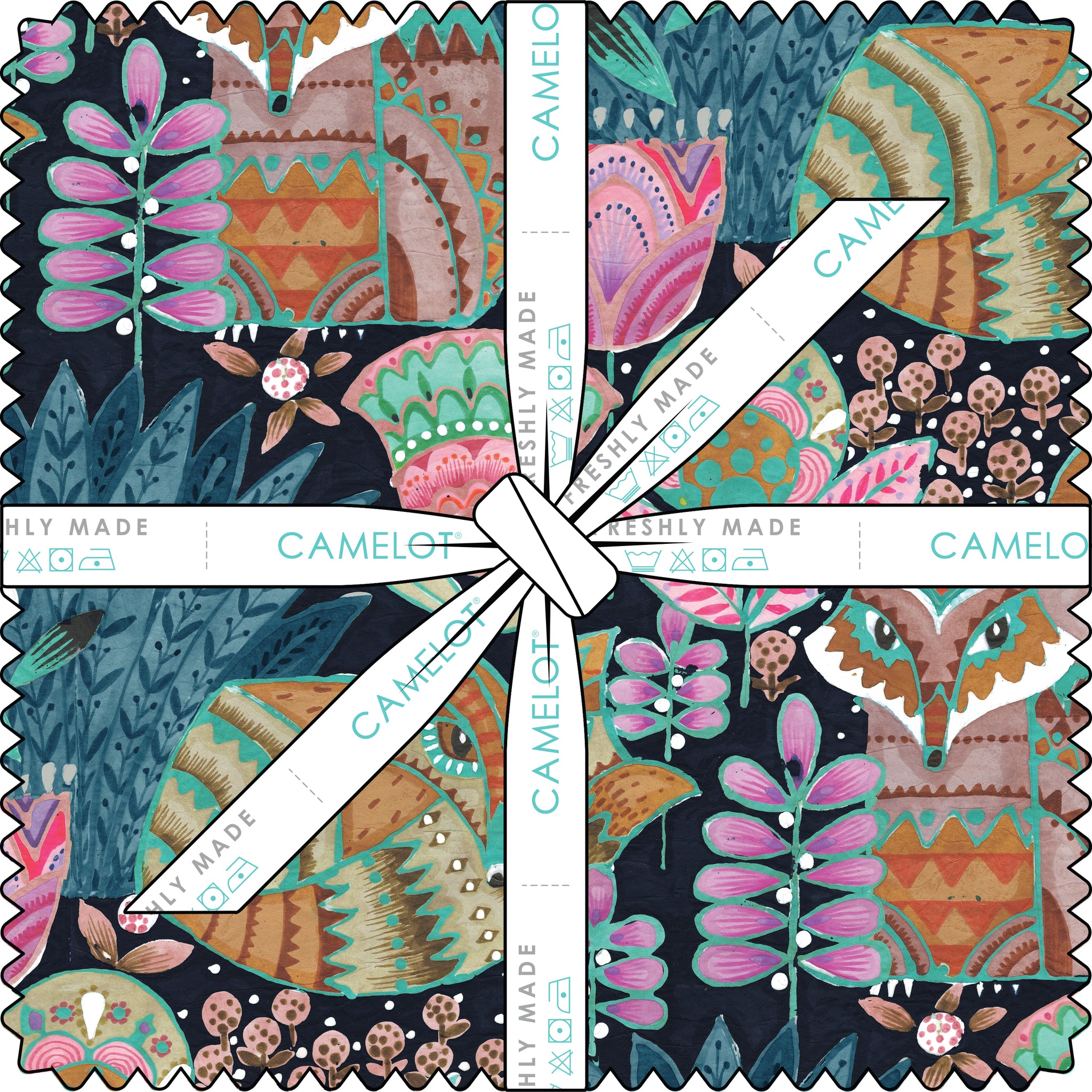 Fox Grove Collection 10" Squares (42 pieces)-100% Cotton-Multi
