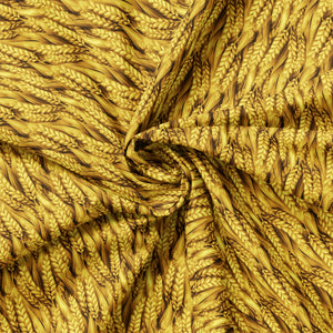 Marigold Homestead Collection-Field of Wheat-100% Cotton-Yellow