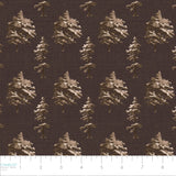 Misty Mountain Collection-Tranquil Trails-100% Cotton-Dark Brown