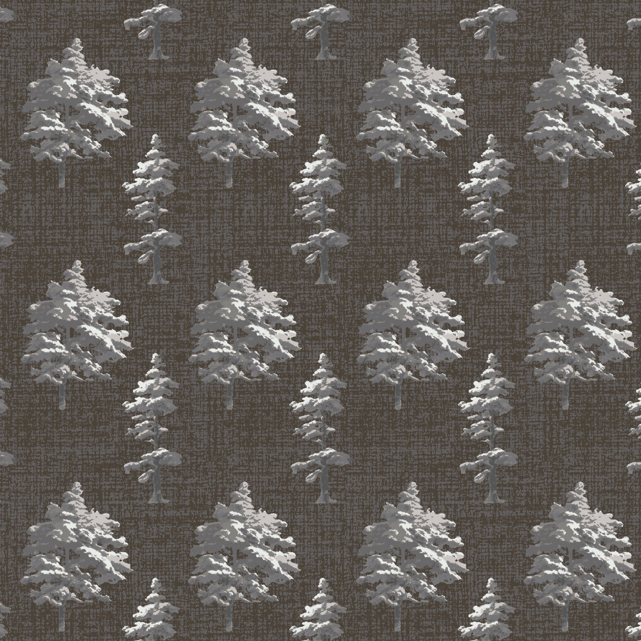 Misty Mountain Collection-Tranquil Trails-100% Cotton-Dark Grey