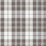 Misty Mountain Collection-Rustic Plaid-100% Cotton-Soft Grey