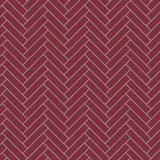 Winter Paisley Collection-Chevron-100% Cotton-Red-21231005-02