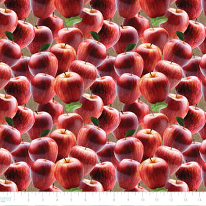 Apple Orchard Collection-Red Delicious-100% Cotton-Red-21231104-01