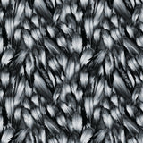 Strokes of the Wild Collection-Feathers-Grey-100% Cotton 21231201-03