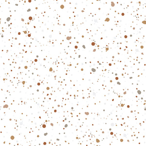 Strokes of the Wild Collection-Splatter-Brown-100% Cotton 21231203-03