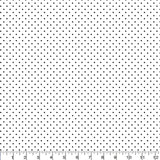 Printed  BLACK AND WHITE  Swiss Dot   Fabric - 65 %Poly  35%Cotton