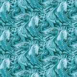Rhapsody Collection-Spirit of the Plains-Blue-100% Cotton 21240101-02