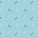 Abracadabra Collection-Magic Wand-Light Blue-100% Cotton-21240203-01