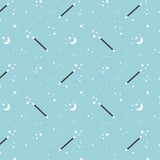 Abracadabra Collection-Magic Wand-Light Blue-100% Cotton-21240203-01